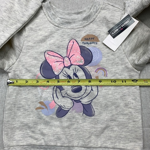 Disney Little Girls Sweatshirt and Legging Set Size 5 - Picture 7 of 9